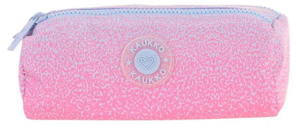 Kaukko İki Bölmeli Kız Çocuk Okul Kalem Çantası - Pembe - K2714 - 2