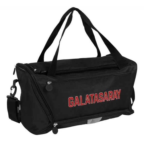 Galatasaray Lisanslı Büyük Spor Çantası - 24580 - Siyah ürün görseli
