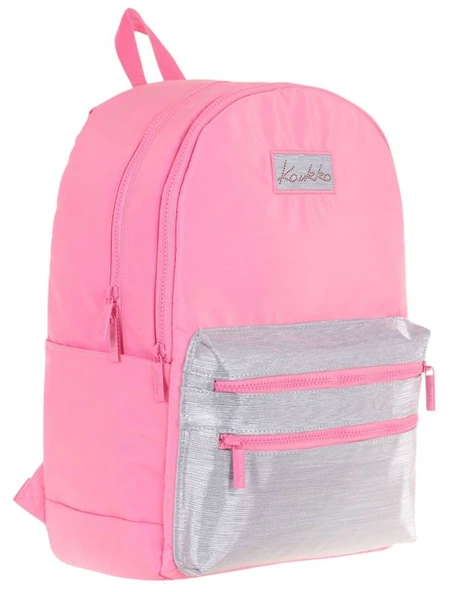 Kaukko Magic Dreams Kız Çocuk Dört Bölmeli Pembe Gri Okul Sırt Çantası (İlkokul+Ortaokul) - K1816 ürün görseli