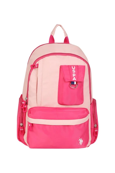 U.S. Polo Assn. Plcan24120 Sırt Çantası - Okul Çantası Pudra ürün görseli 1