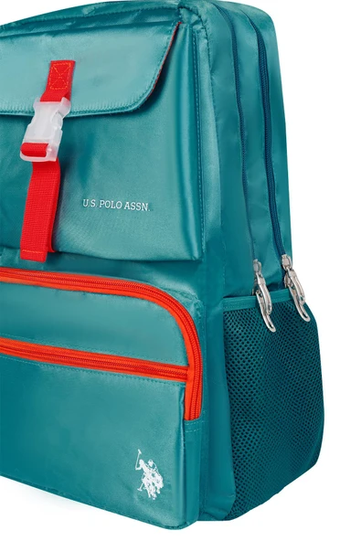 U.S. Polo Assn. Plcan24447 Sırt Çantası - Okul Çantası Turkuaz - 4