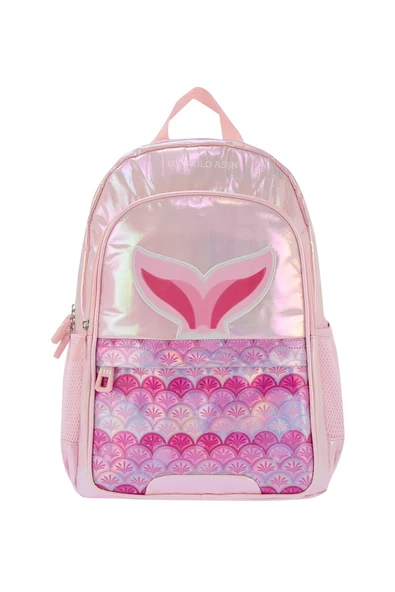 U.S. Polo Assn. Plcan25006 Sırt Çantası - Okul Çantası Somon - Resim 2