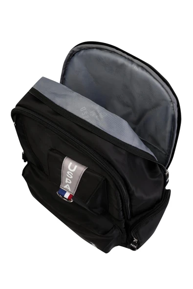 U.S. Polo Assn. Plcan24122 Sırt Çantası - Okul Çantası Siyah - Resim 3