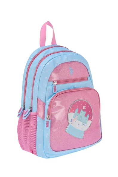 U.S. Polo Assn. Plcan25024 Sırt Çantası - Okul Çantası Pembe - 1