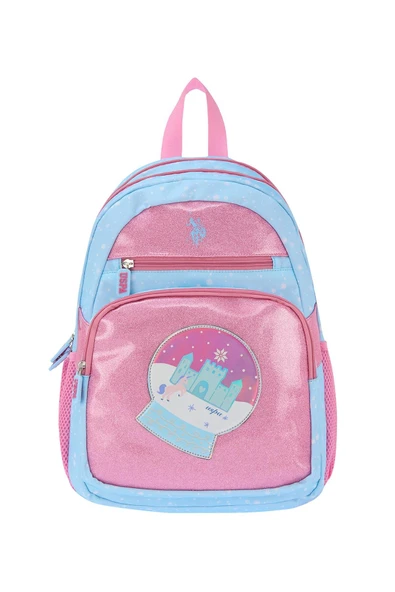 U.S. Polo Assn. Plcan25024 Sırt Çantası - Okul Çantası Pembe - 2