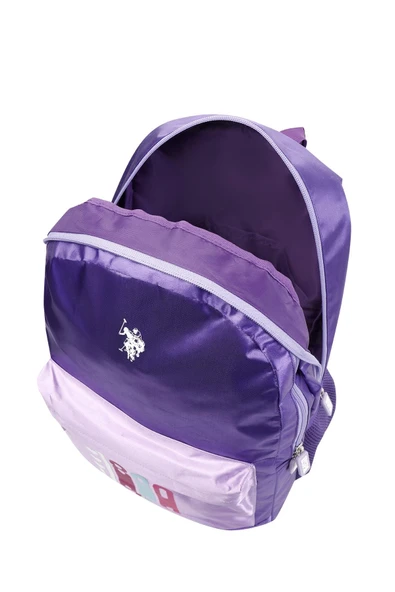 U.S. Polo Assn. Plcan24028 Sırt Çantası - Okul Çantası Mor - Resim 3