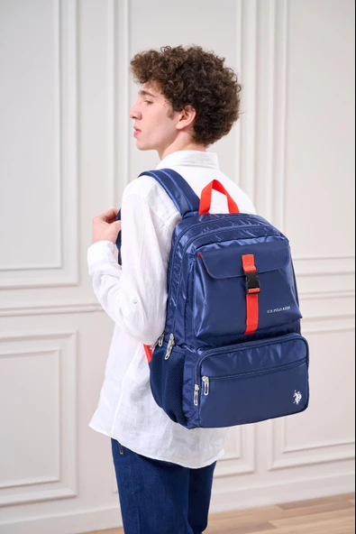 U.S. Polo Assn. Plcan24450 Sırt Çantası - Okul Çantası Lacivert - 5