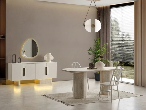 LUXİA MDF YEMEK ODASI ürün görseli 1