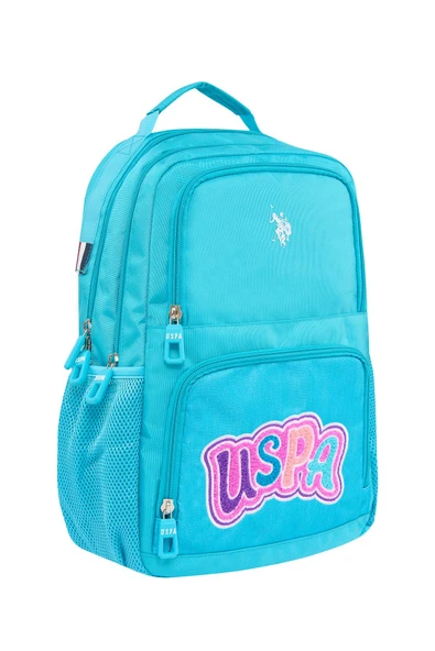 U.S. Polo Assn. Plcan25028 Sırt Çantası - Okul Çantası Turkuaz - 1