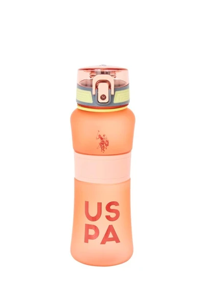 U.S. Polo Assn. 650 ml Matara Suluk Su Şişesi Pembe ürün görseli 1