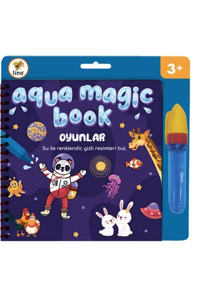 Aqua Magic Book Sihirli Boyama Kitabı - Oyunlar