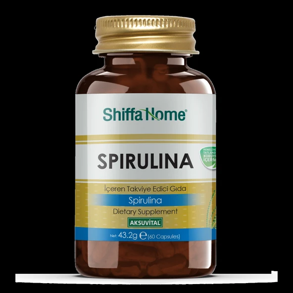 Shiffa Home Spirulina 60 Kapsül