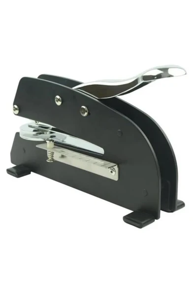 Soğuk Mühür Kabartma Damga A4 Uzun Kol Masaüstü Çelik Mühür - 9