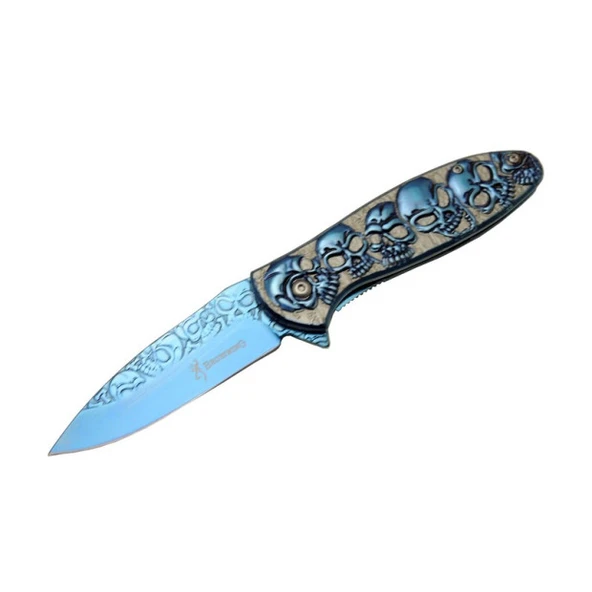 Sibirya Kurukafa Blue Çakı Ürün Kodu: S-2069L 19, 5 CM ürün görseli