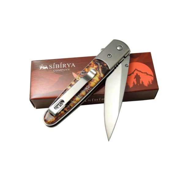 Sibirya Renkli Cep Çakısı Marka:Sibirya Ürün Kodu: S-2084C 20 CM - Resim 2