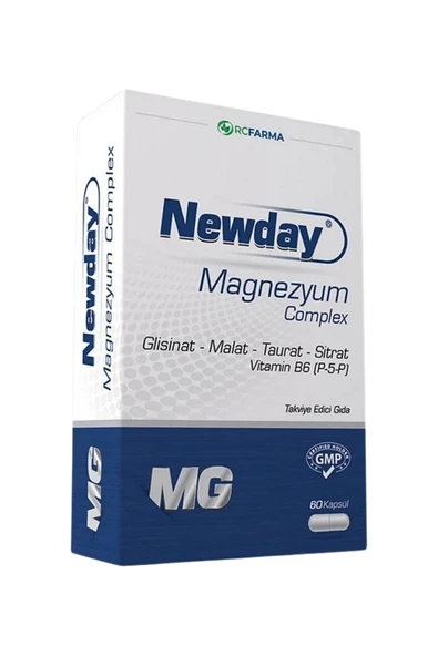 Newday Magnezyum Complex 60 Kapsül ürün görseli