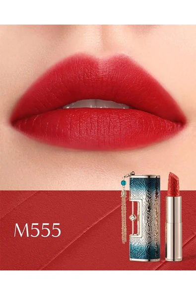 Florasis Blooming Rouge Love Lock Mat Ruj M555 Memories in Rouge 3.8GR - 4