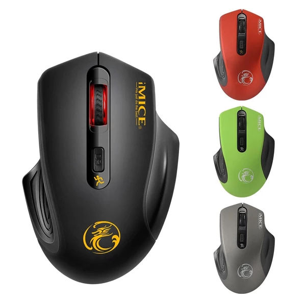 Valkyrie imice 2000dpi Kablosuz Sessiz Silent Mouse Yeşil - 7