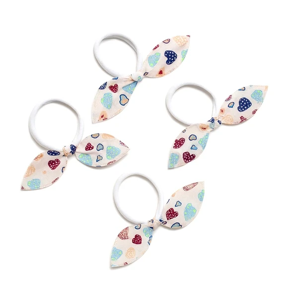 Tavşan Kulak Lastikli Toka 4 Adet - Resim 6