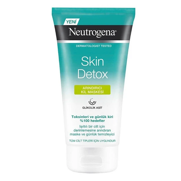 Neutrogena Skin Detox Arındırıcı Kil Maskesi 150 ml ürün görseli