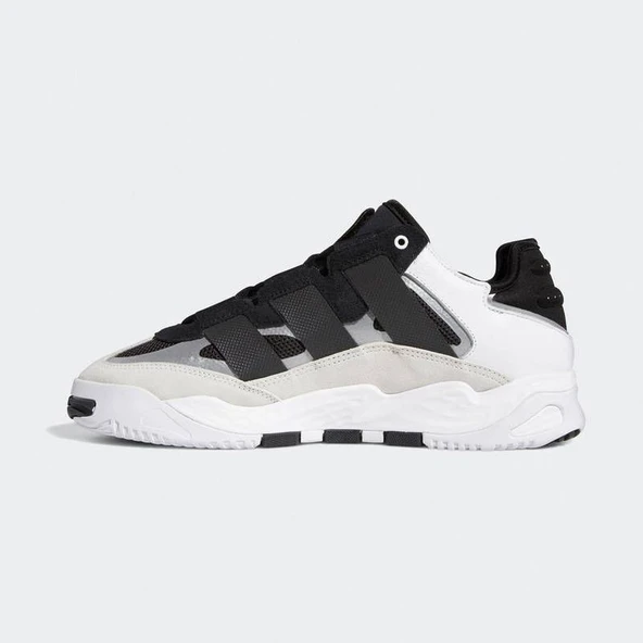 adidas Niteball Erkek Siyah Spor Ayakkabı - Resim 4