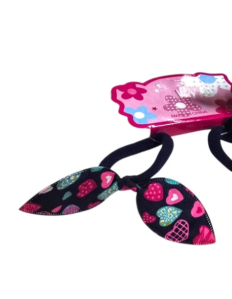 Tavşan Kulak Lastikli Toka 4 Adet - Resim 4