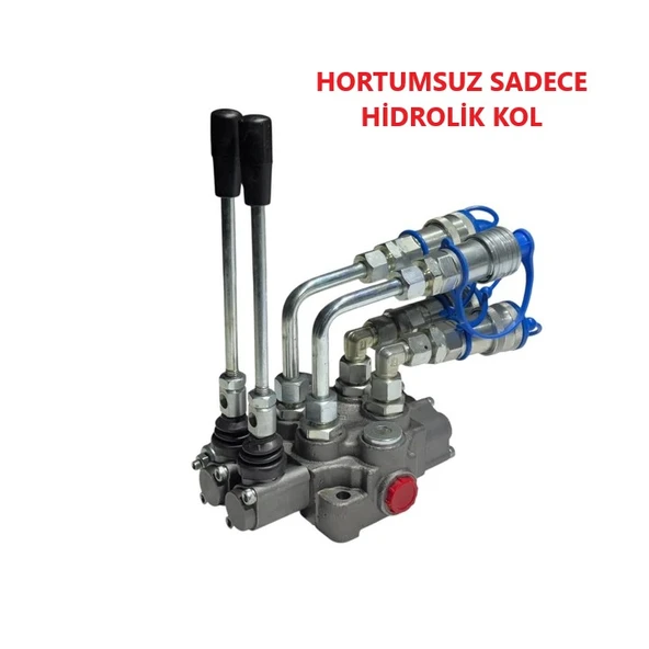 Tarım Garaj İki Kollu Hidrolik Kumanda Kolu - Resim 2