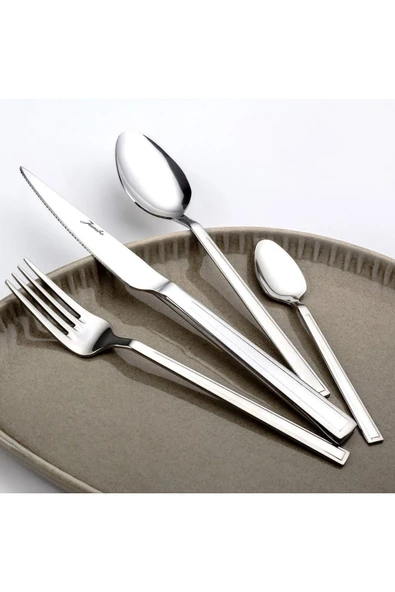 Athena 84 Parça 12 Kişilik Çatal Kaşık Bıçak Seti - 3