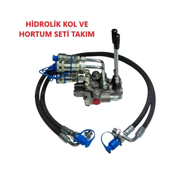 Tarım Garaj İki Kollu Hidrolik Kumanda Kolu ürün görseli