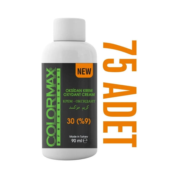 Colormax Kuaför Seti 20 Vol (%6) Aktivatör Krem Oksidan 90 Ml x 75 Adet