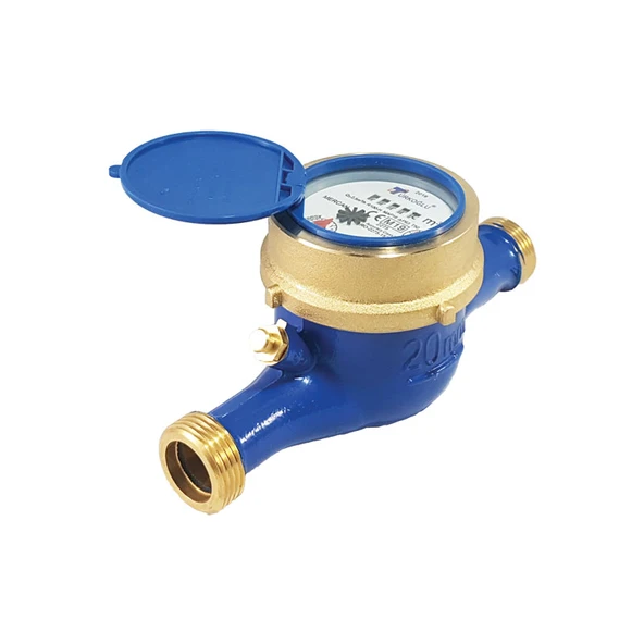 Anadolu Uyumlu Su Saati – Mercan MD-20-T 3/4” (20 mm) Mekanik Sayaç – Resmi Onaylı ve Damgalı TG-TRK - 3