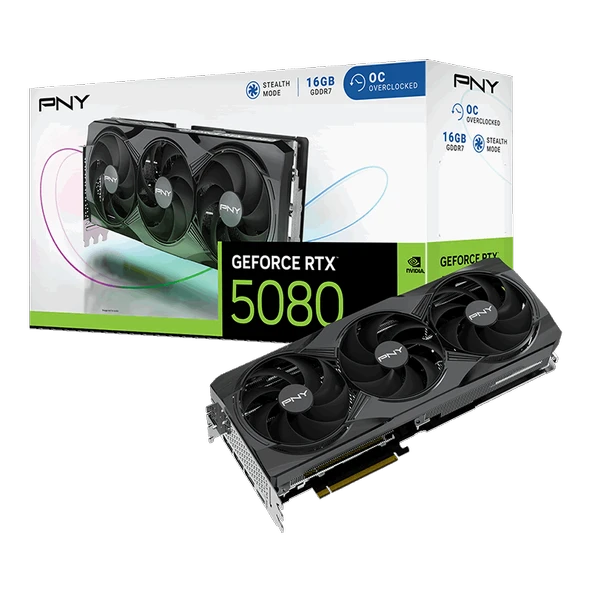 PNY RTX 5080 16GB GDDR7 256Bit (VCG508016TFXPB1-O) Ekran Kartı ürün görseli