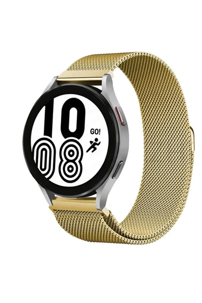 Watch 22mm Metal Mıknatıslı Kordon - Gold