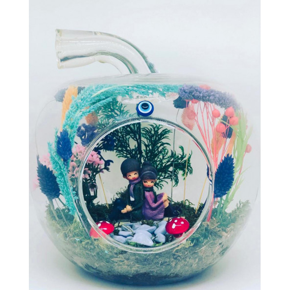 Minikkuş Tasarım Yanımda Kal Teraryum - Resim 2