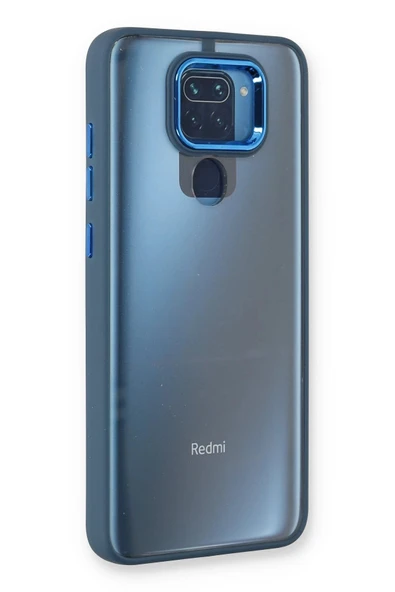 Xiaomi Redmi Note 9 Kılıf Dora Kapak - Mavi ürün görseli