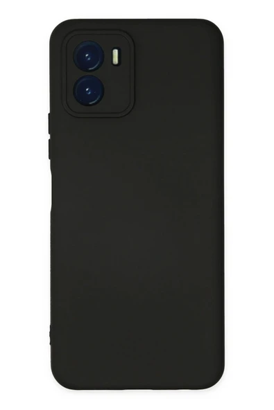 Vivo Y15S Kılıf Nano içi Kadife Silikon - Siyah ürün görseli