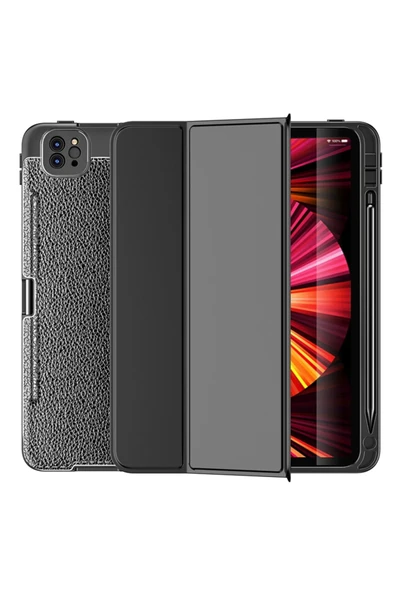 iPad Pro 11 (2020) Kılıf Tablet Focus Silikon - Siyah