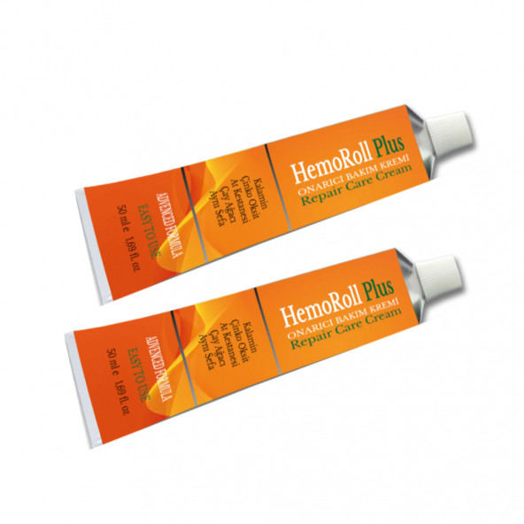 Hemoroll Plus Krem 2x50ml 100ML