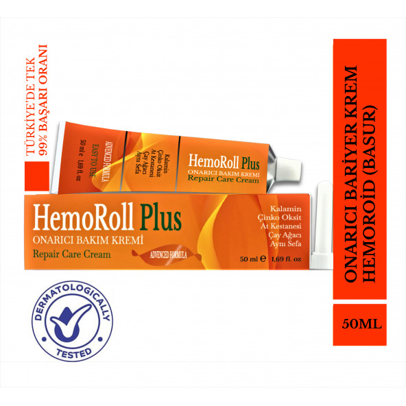 Hemoroll Plus Krem 2x50ml 100ML - 2