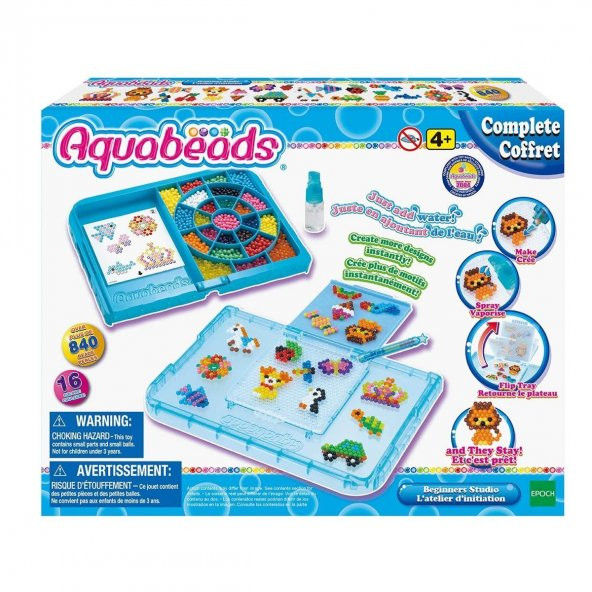 32788 AquaBeads Başlangıç Seti / 840 parça / Epoch / +4 yaş