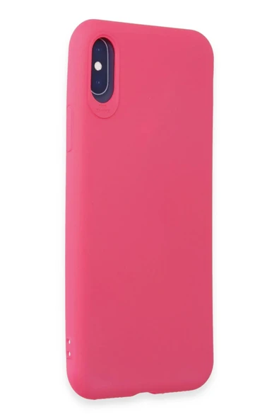 iPhone X Kılıf First Silikon - Pembe - 2