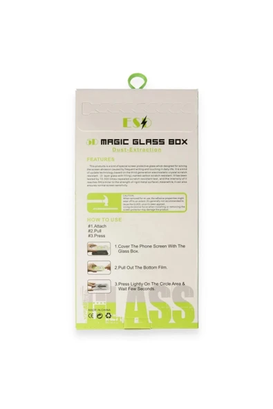 iPhone 16 Pro Max Magic 5D Hayalet Cam - Siyah - 5