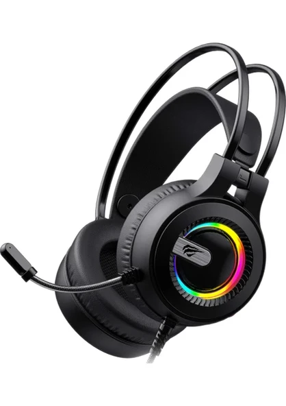 Havit Gamenote H2040D Rgb Aydınlatmalı Mikrofonlu Gaming Oyuncu Kulaklığı - 3.5mm Jack + USB - 1