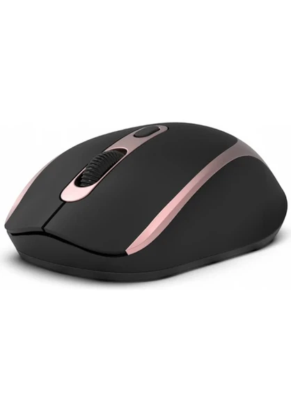 Inca IWM-211RG 1600 Dpi Sessiz Kablosuz Mouse Rose Gold Wireless - 1
