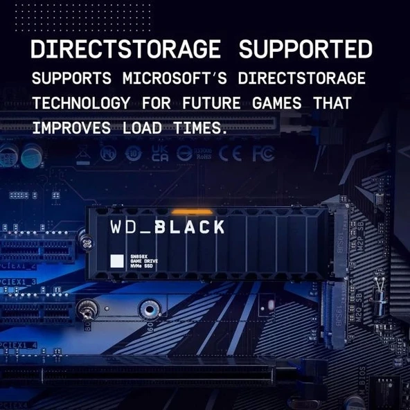 WD_BLACK SN850X NVMe Dahili Oyun Soğutuculu SSD - Resim 6