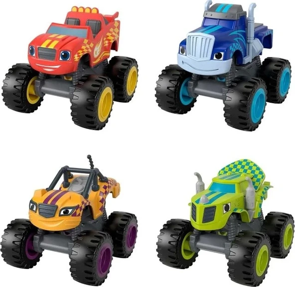 Fisher-Price Blaze ve Canavar Makineleri Seti - 1