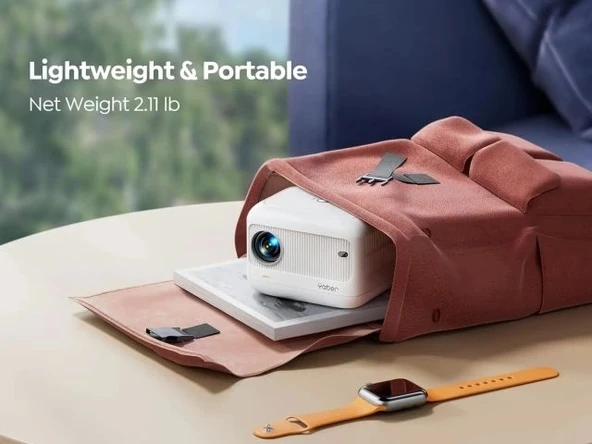 YABER 18000 Lümen 1080P Dış Mekan Projektörü - 4