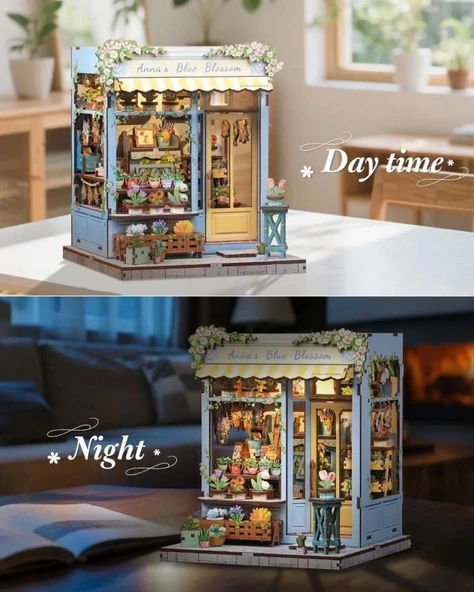 CUTEBEE DIY Kitap Köşesi Seti Toz Kapaklı - 5