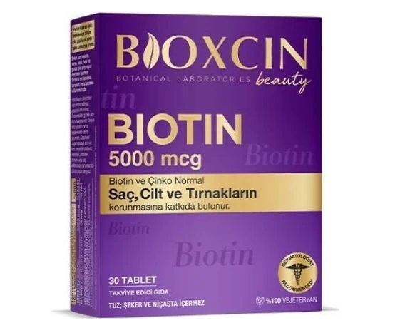 Bioxcin Biotin 5000 mcg 30 Tablet