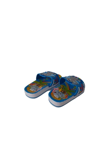 Calx Mavi-filli Çocuk Günlük Terliği - Resim 6